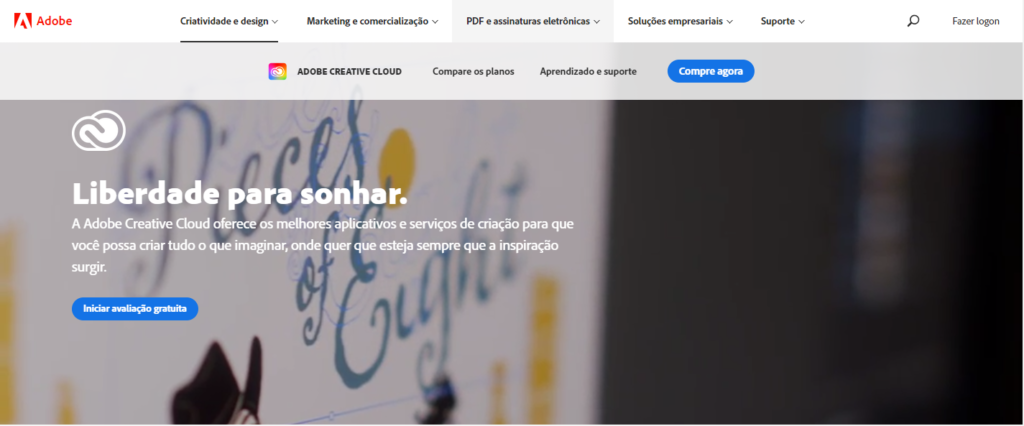 2020 10 19 HomePage Adobe Creative Cloud 1024x426 - Como Desinstalar o Adobe Creative Cloud